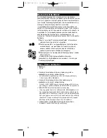 Preview for 47 page of Philips SBC RU 120 Instructions For Use Manual