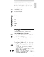 Preview for 3 page of Philips SBC RU 220 Instructions For Use Manual