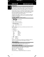 Preview for 4 page of Philips SBC RU 230 Instructions For Use Manual