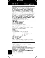 Preview for 34 page of Philips SBC RU 230 Instructions For Use Manual