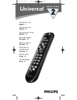 Philips SBC RU 520 Instructions For Use Manual preview