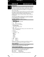 Preview for 4 page of Philips SBC RU240/00U Manual