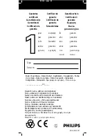 Preview for 48 page of Philips SBC RU240/00U Manual