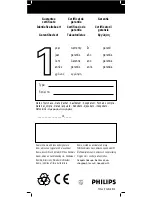 Preview for 60 page of Philips SBCRU430 Instructions For Use Manual