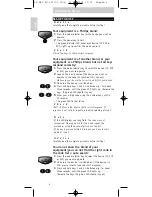 Preview for 4 page of Philips SBCRU631 User Manual