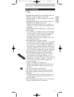 Preview for 17 page of Philips SBCRU631 User Manual