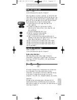 Preview for 65 page of Philips SBCRU631 User Manual