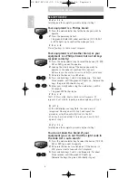 Preview for 4 page of Philips SBCRU641 User Manual