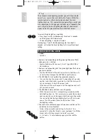 Preview for 8 page of Philips SBCRU641 User Manual