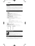 Preview for 4 page of Philips SBCRU865 Instructions For Use Manual