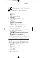 Preview for 7 page of Philips SBCRU865 Instructions For Use Manual