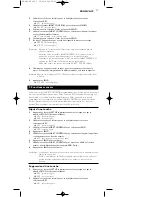 Preview for 17 page of Philips SBCRU865 Instructions For Use Manual