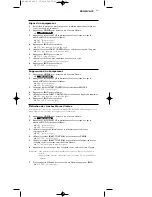 Preview for 19 page of Philips SBCRU865 Instructions For Use Manual