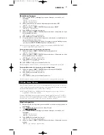 Preview for 27 page of Philips SBCRU865 Instructions For Use Manual