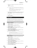 Preview for 35 page of Philips SBCRU865 Instructions For Use Manual