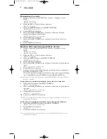 Preview for 54 page of Philips SBCRU865 Instructions For Use Manual