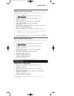 Preview for 73 page of Philips SBCRU865 Instructions For Use Manual