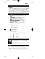 Preview for 75 page of Philips SBCRU865 Instructions For Use Manual