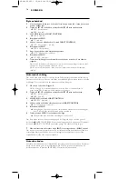 Preview for 86 page of Philips SBCRU865 Instructions For Use Manual