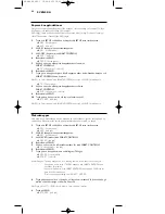 Preview for 88 page of Philips SBCRU865 Instructions For Use Manual