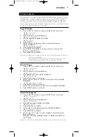 Preview for 89 page of Philips SBCRU865 Instructions For Use Manual