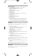 Preview for 95 page of Philips SBCRU865 Instructions For Use Manual