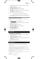 Preview for 109 page of Philips SBCRU865 Instructions For Use Manual