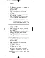 Preview for 116 page of Philips SBCRU865 Instructions For Use Manual