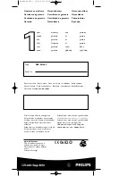 Preview for 120 page of Philips SBCRU865 Instructions For Use Manual