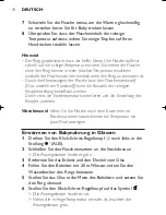 Preview for 24 page of Philips SBCSC250 Instructions For Use Manual