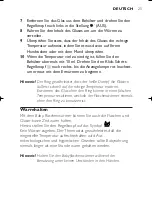 Preview for 25 page of Philips SBCSC250 Instructions For Use Manual