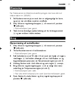 Preview for 59 page of Philips SBCSC250 Instructions For Use Manual