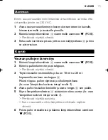 Preview for 71 page of Philips SBCSC250 Instructions For Use Manual