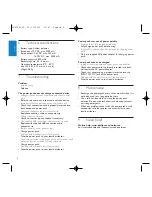 Preview for 5 page of Philips SCE7640 User Manual