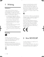 Preview for 15 page of Philips SDV5122P User Manual