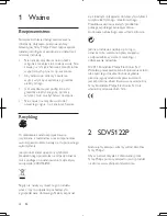 Preview for 63 page of Philips SDV5122P User Manual