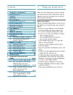 Preview for 2 page of Philips Share SPC1030NC User Manual