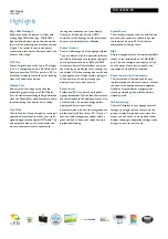 Preview for 2 page of Philips Signage Solutions BDL4250EL Specifications