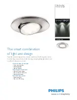 Philips SmartSpot 57995/17/16 Brochure preview