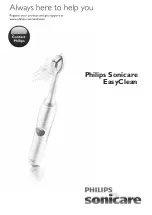 Philips Sonicare EasyClean HX6511/35 Manual preview