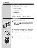 Preview for 6 page of Philips Sonicare Elite 7000 Series User Manual