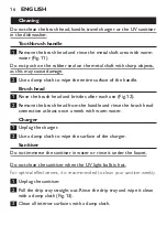 Preview for 16 page of Philips Sonicare FlexCare HX6911/50 Manual