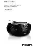 Philips SOUNDMACHINE AZ382 User Manual preview