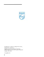 Preview for 20 page of Philips SPB4230WA User Manual