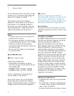 Preview for 4 page of Philips SPEECHMIKE PREMIUM LFH3520 User Manual