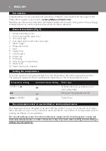 Preview for 6 page of Philips SpeedCare GC6627 Manual