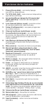 Preview for 19 page of Philips SRP2014C/27 User Manual