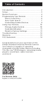 Preview for 2 page of Philips SRP9368D/27 User Manual