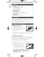 Preview for 4 page of Philips SRU 510/87 Instructions For Use Manual