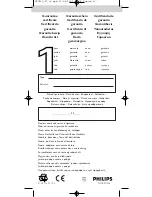 Preview for 60 page of Philips SRU 510/87 Instructions For Use Manual